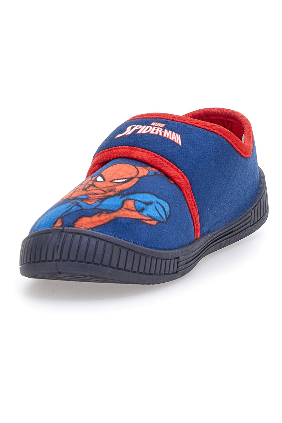 Pantofole chiuse Blu Con Strappo in Velcro Spiderman 12SP4S24LB