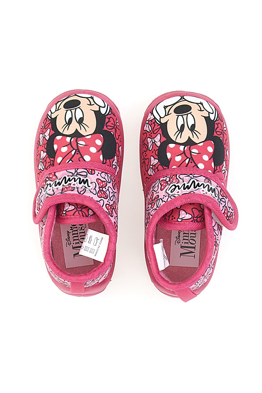 Scarpe primi passi rosa con stampa Disney Minnie D3010662T