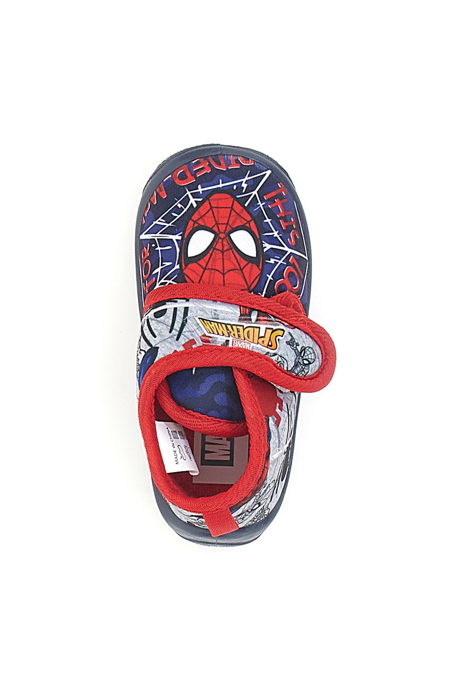 Rote und blaue Erste-Schritte-Hausschuhe Disney Spiderman R1310311T01