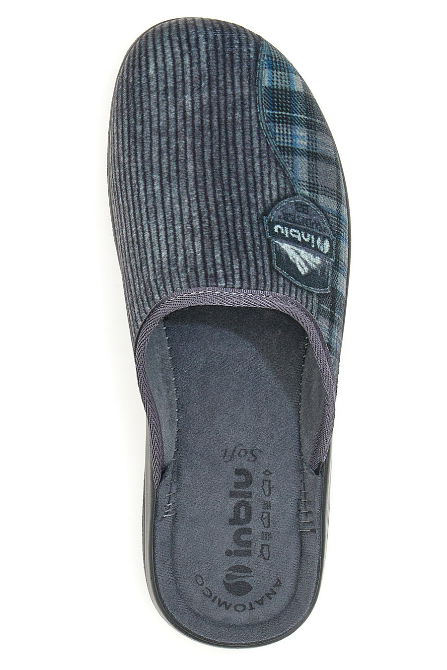 Pantofole Inblu 78 PO Grigie