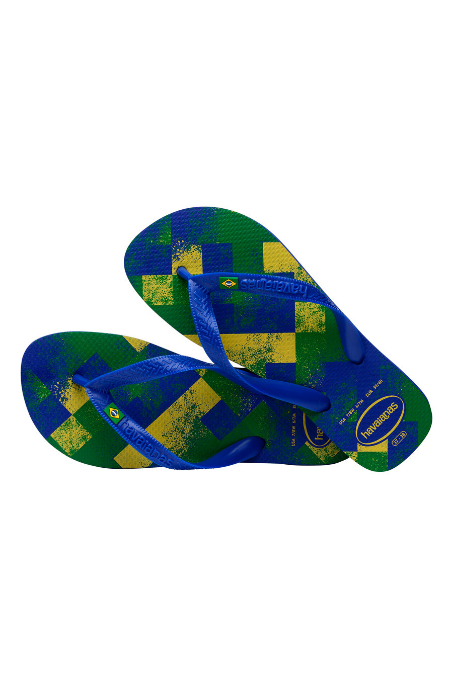 Havaianas Brasil Fresh Marine Blue Flip-Flops