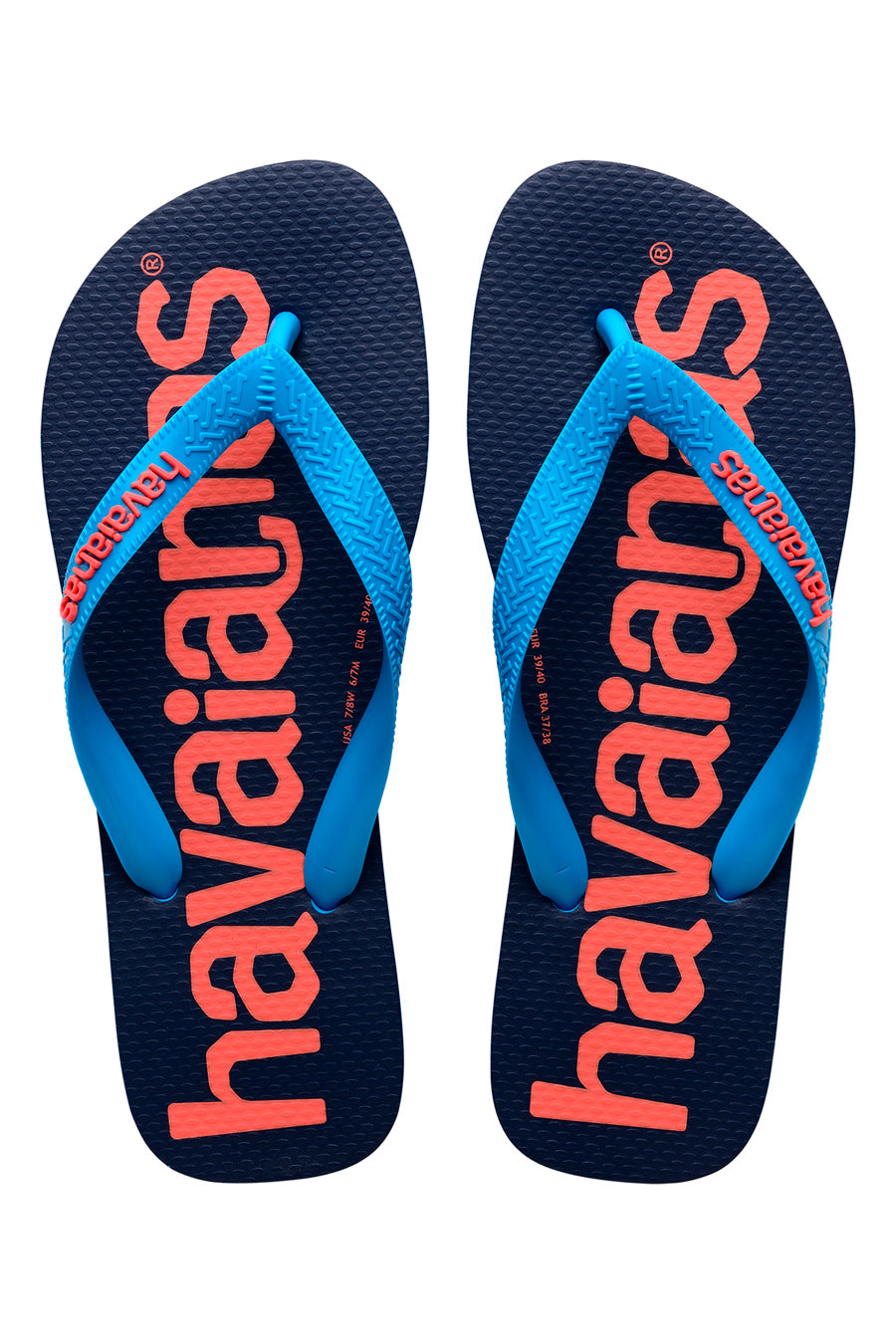 Ciabatte Infradito Havaianas Top Logomania Turchese