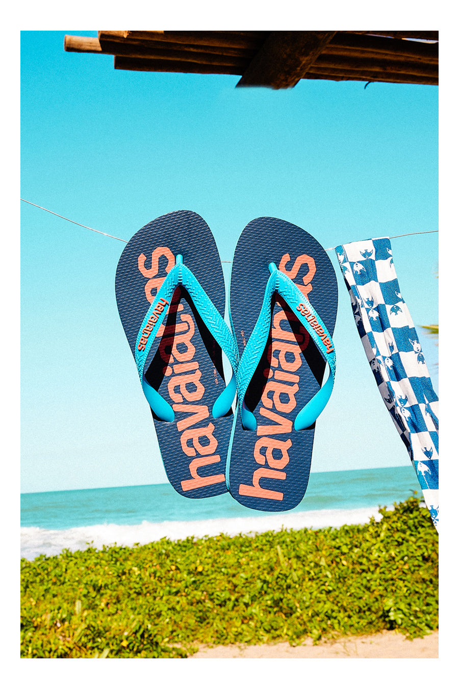 Havaianas Top Logomania Türkis Flip Flops