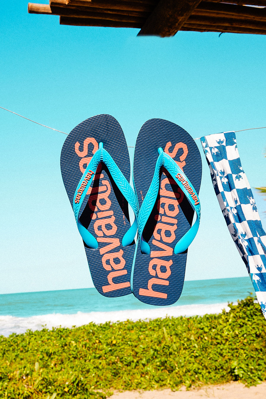 Havaianas Top Logomania Türkis Flip Flops