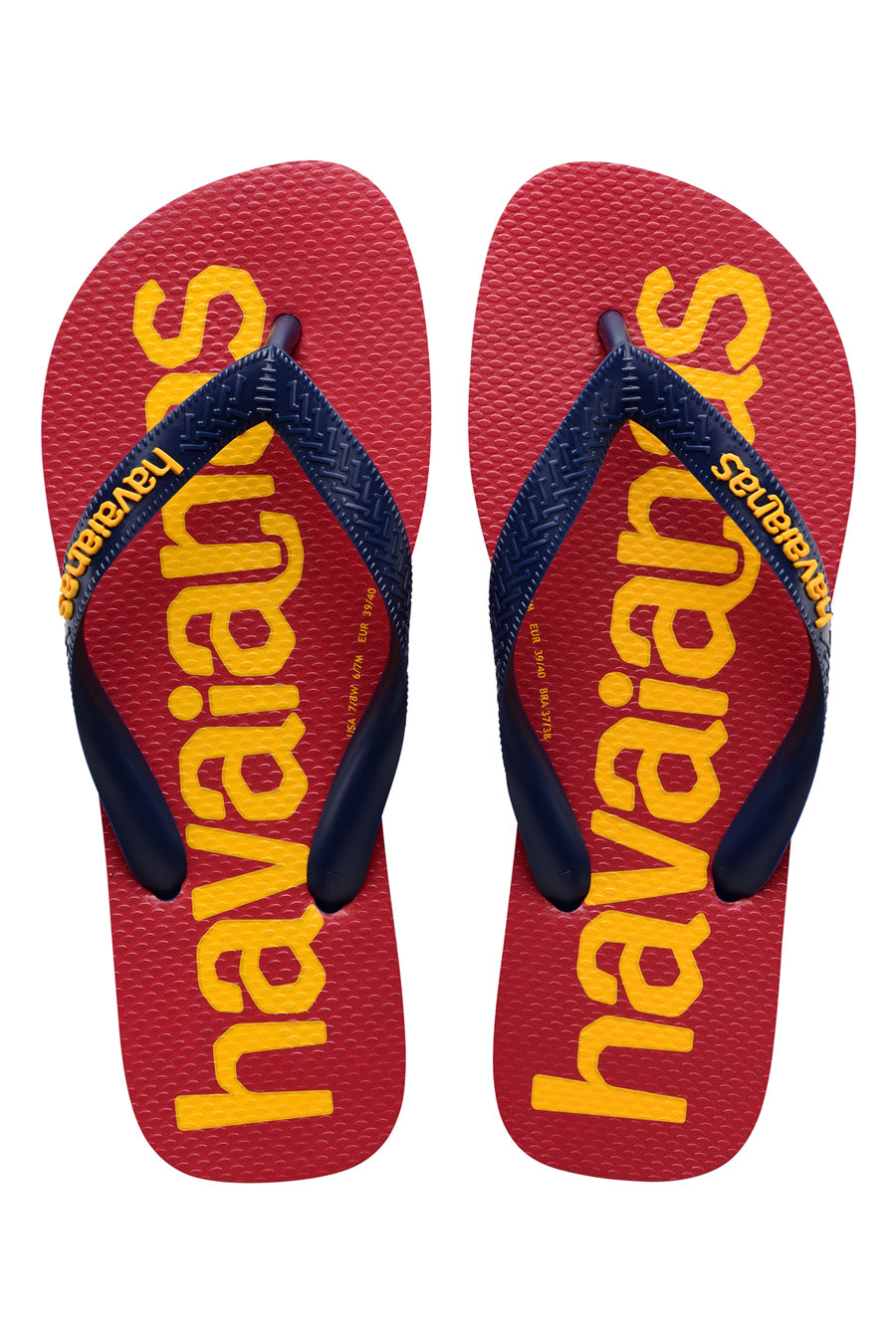 Ciabatte Infradito Havaianas Top Logomania Navy