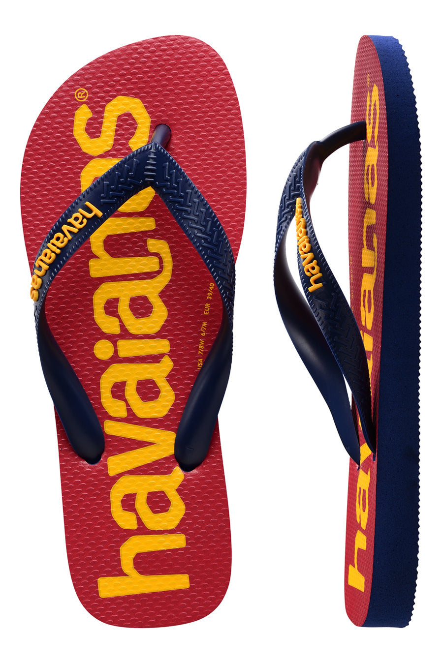 Ciabatte Infradito Havaianas Top Logomania Navy