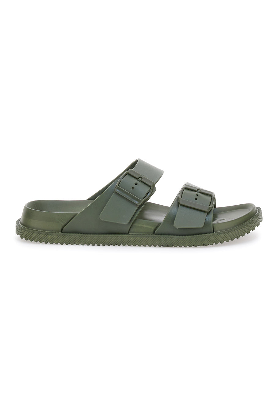 Ciabatte Verde Militare Con Doppia Fascia 2T2L 72593