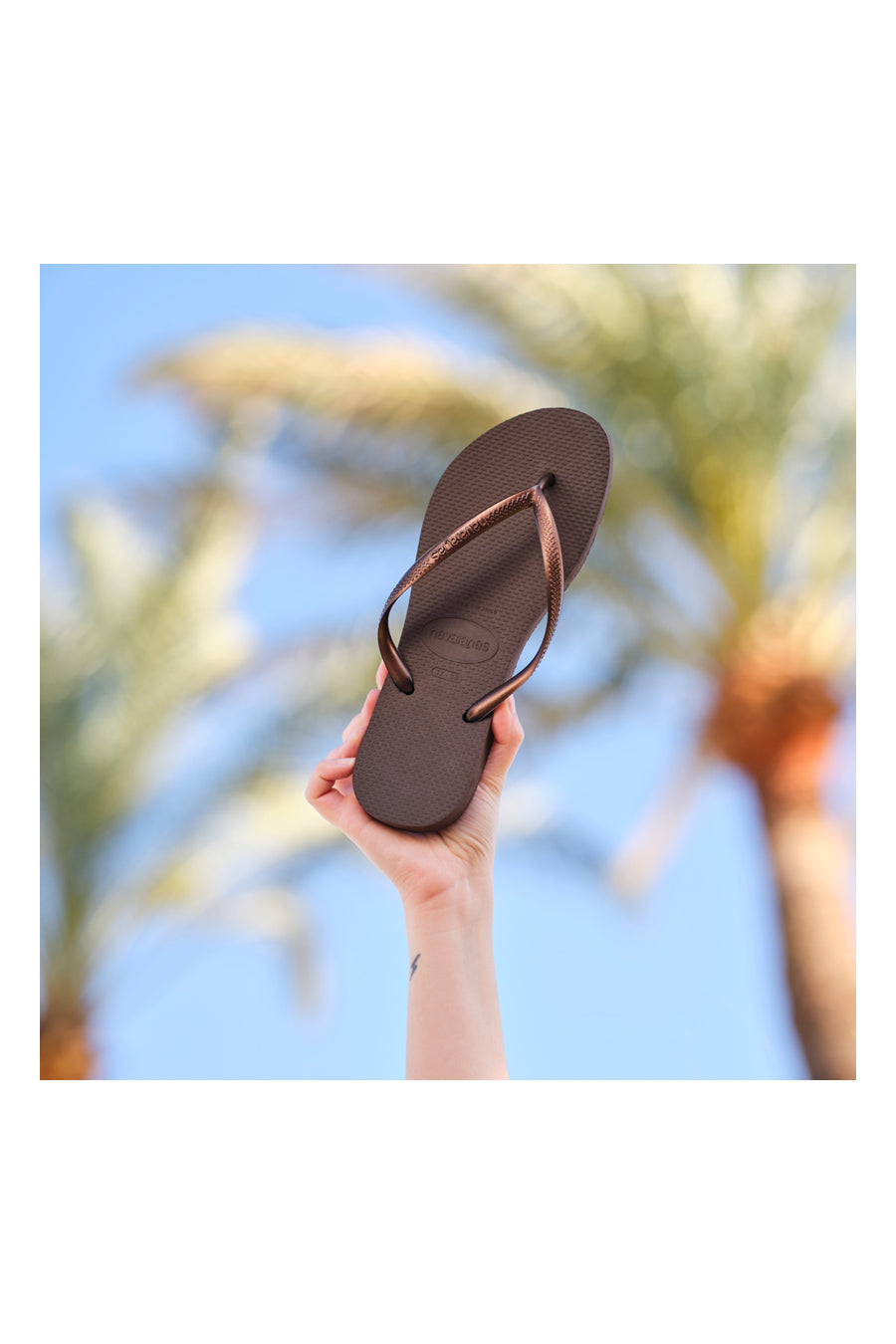 Ciabatte Infradito Havaianas Slim FC Marrone