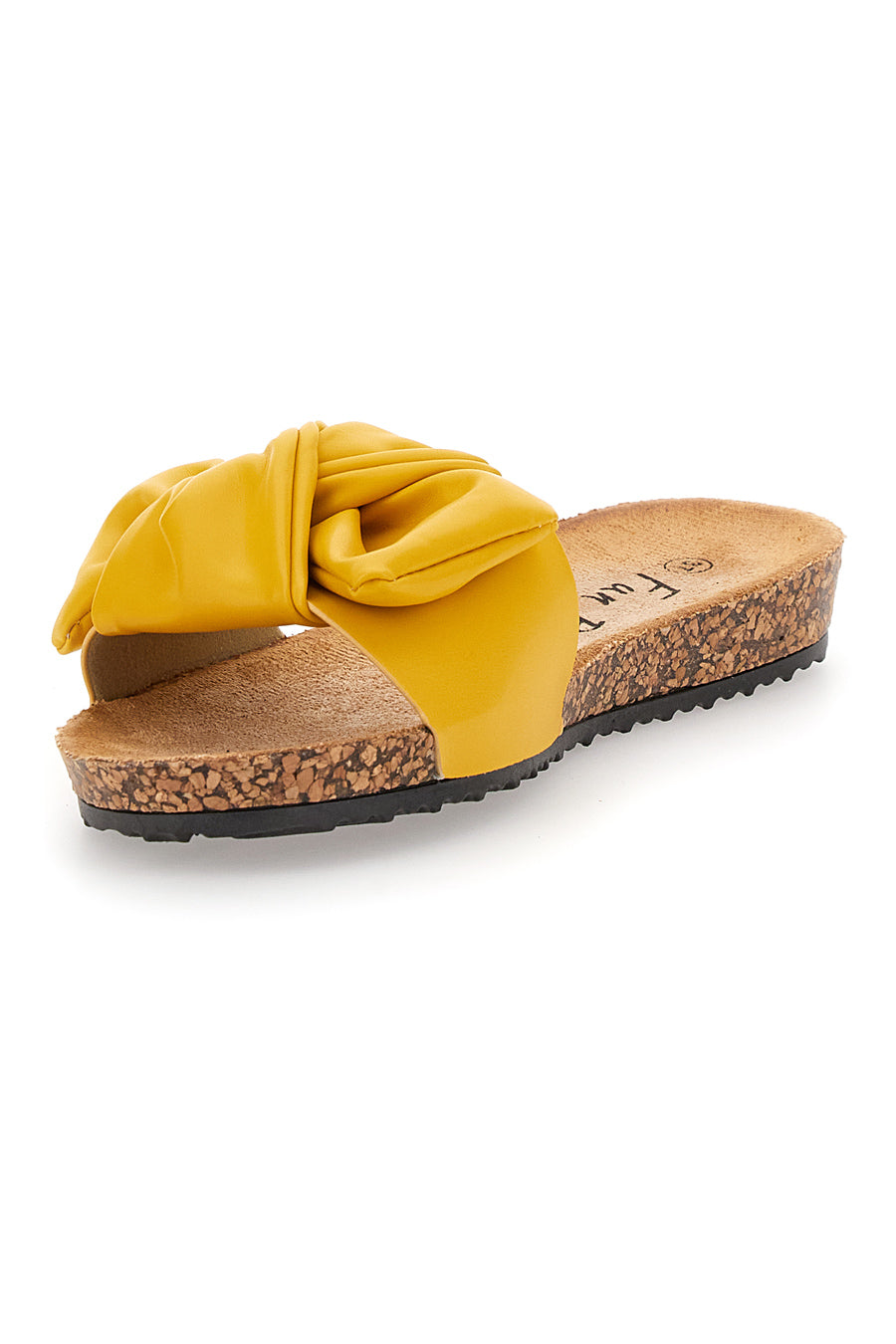 Ciabatte con fiocco giallo FUN BEACH 14191