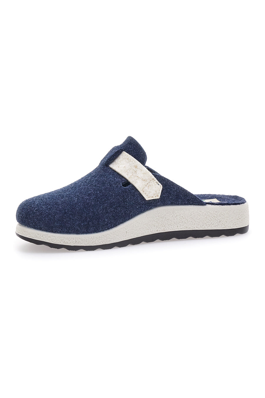 Pantofole Blu In Panno Made In Italy Fly Flot  5168