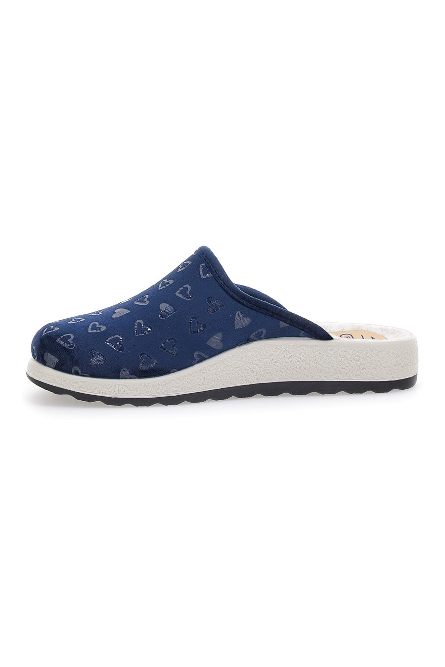 Pantofole blu con tomaia stretch FLY FLOT 5123