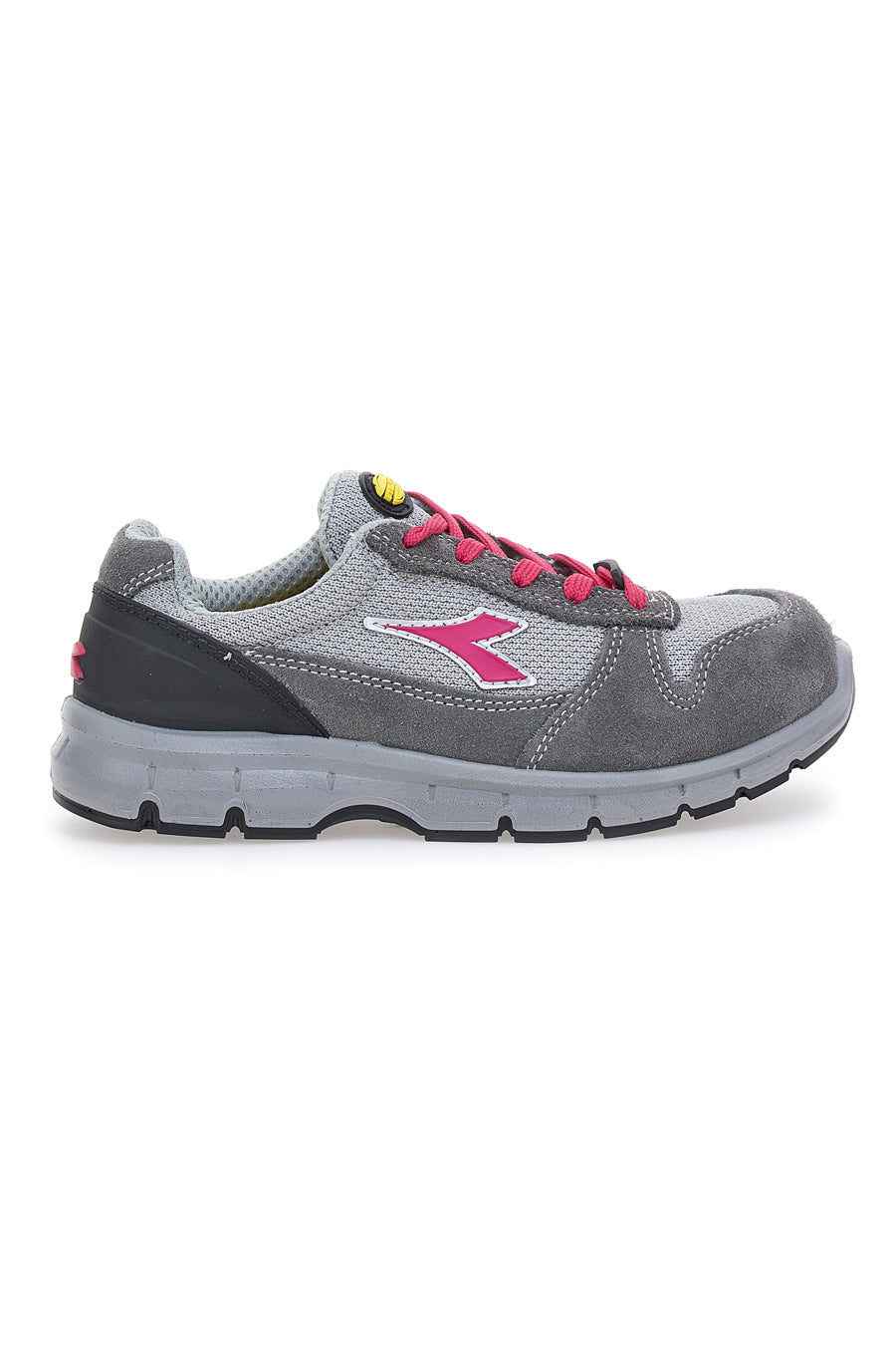 Antinfortunistiche grigie e rosa DIADORA RUN G TEXTILE LOW S1P  SRC