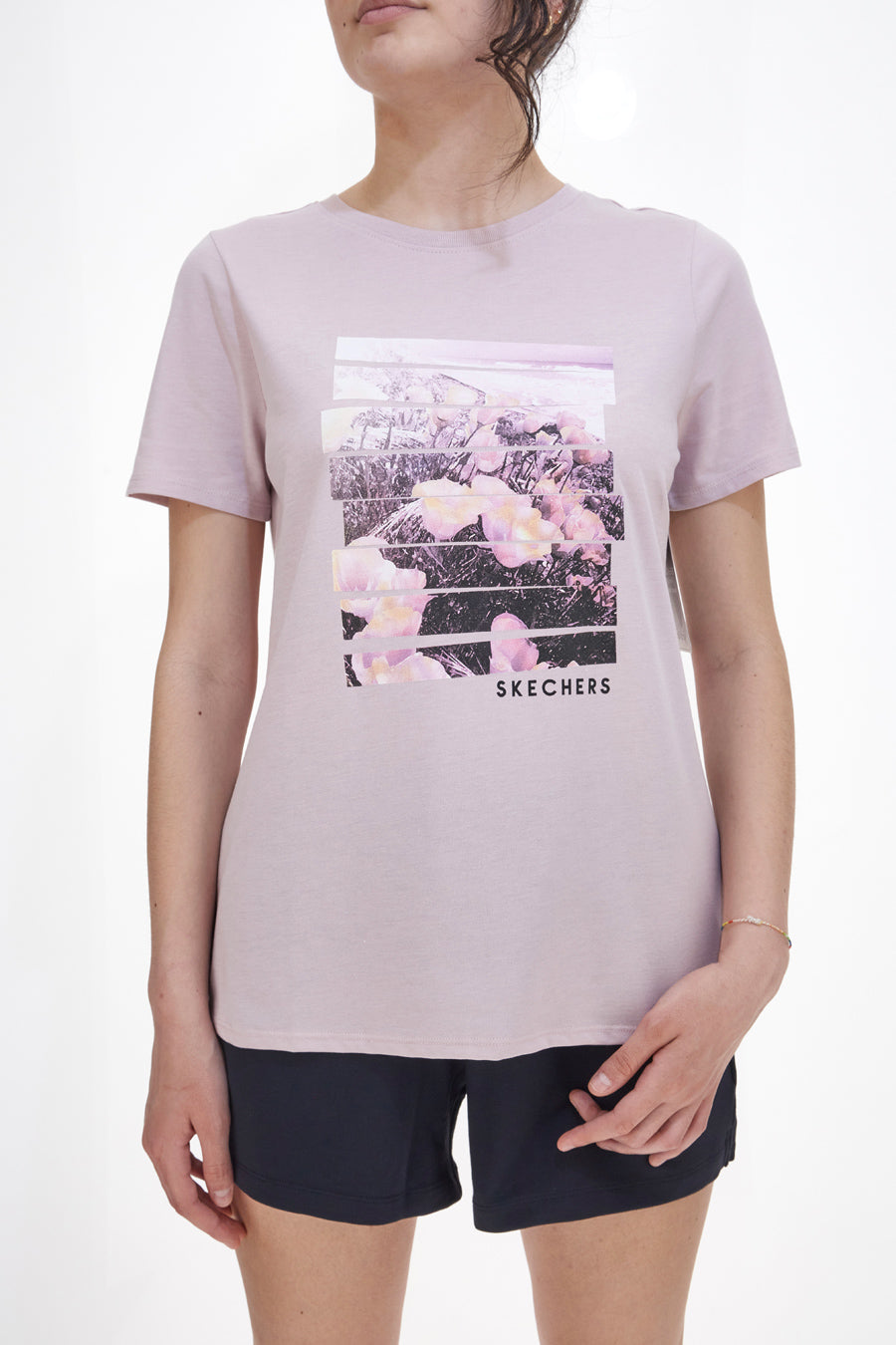 Skechers Dreamy Escape Tee Rosa T-Shirt