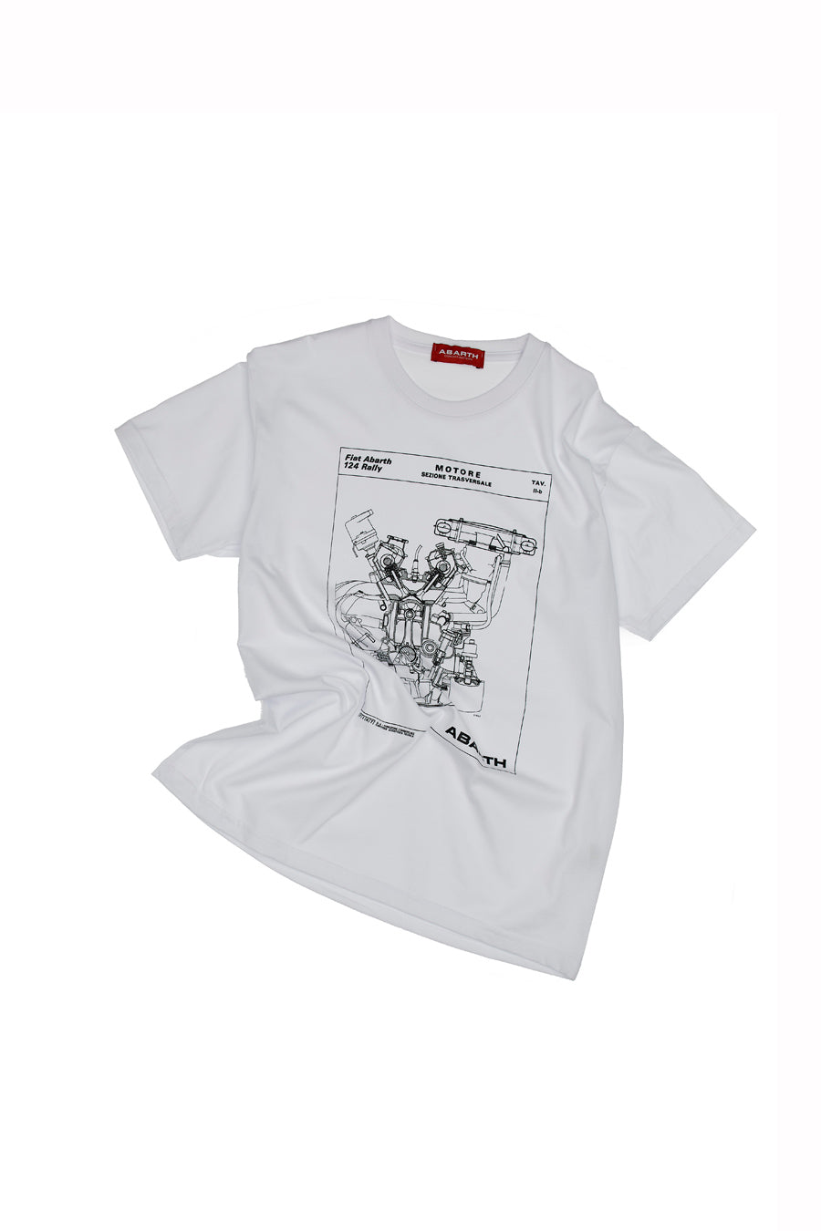 T-Shirt Bianca Abarth 503 Bianche