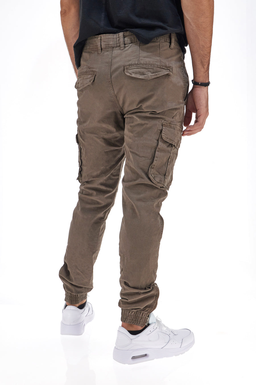 Pantaloni Cargo con Polsino Khaki Boardman 2750