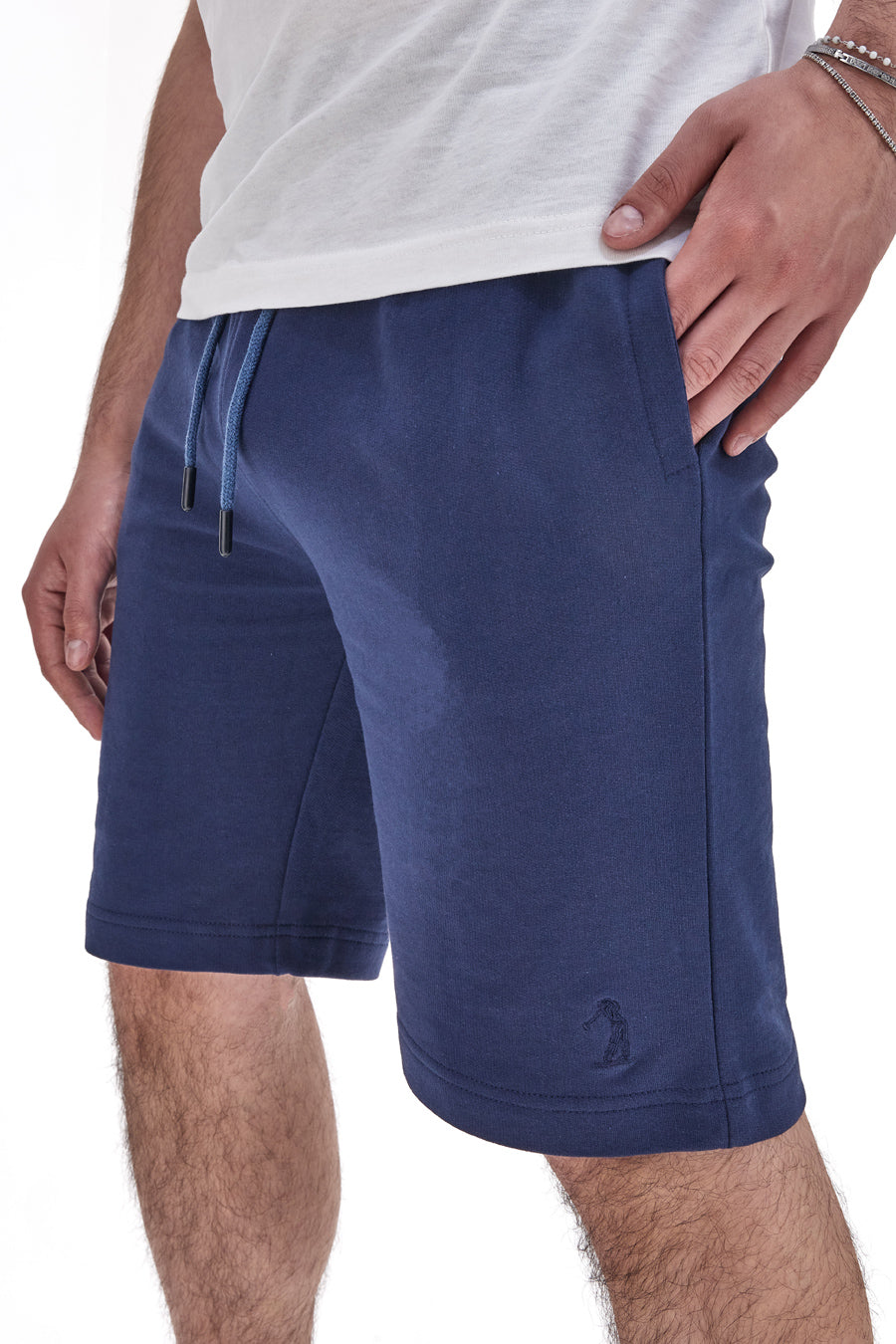 Pantaloncini Corti e Coulisse Blu US Golf Club 1338