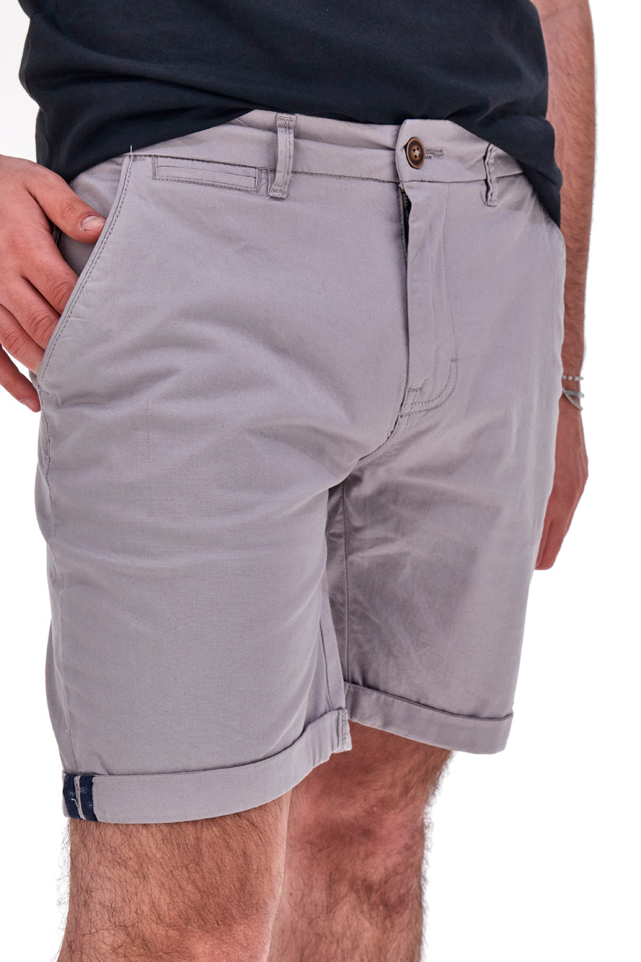 Graue Bermudashorts für Herren No Limits 001S24