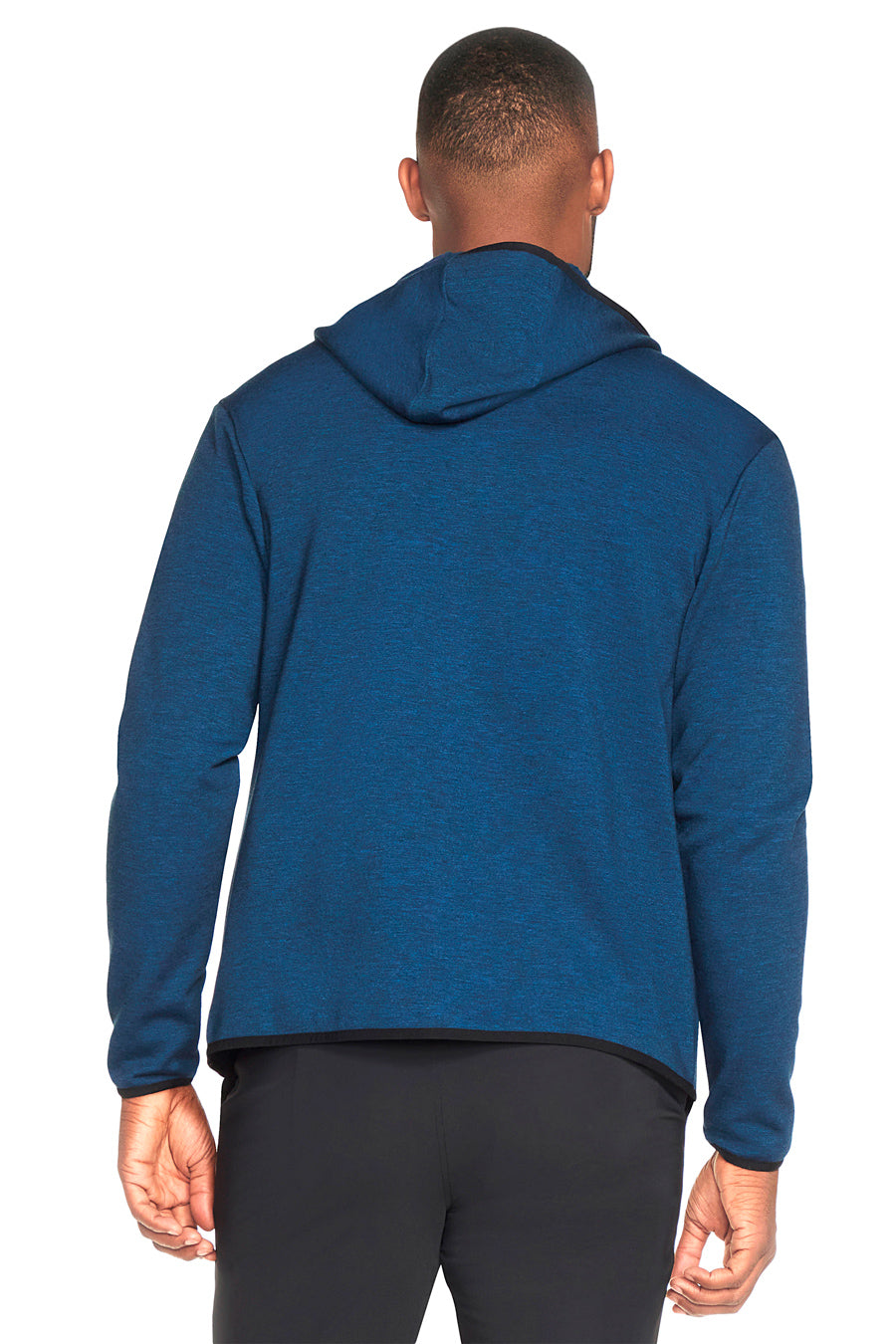 Blauer Kapuzenpullover ohne Kapuze und mit zentralem Reißverschluss SKECHERS Skech Cloud Thermal Full Zip Hoodie 