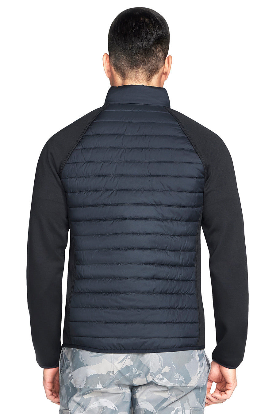 Weste mit Ärmeln aus schwarzem Stoff GO SHIELD Hybrid Jacket 2