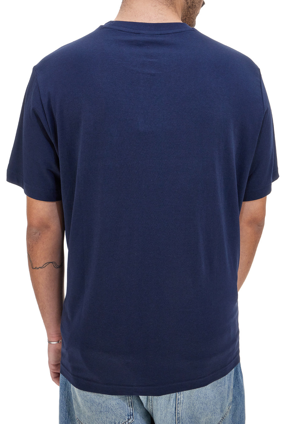 T-Shirt Blu Girocollo CHAMPION CREWNECK