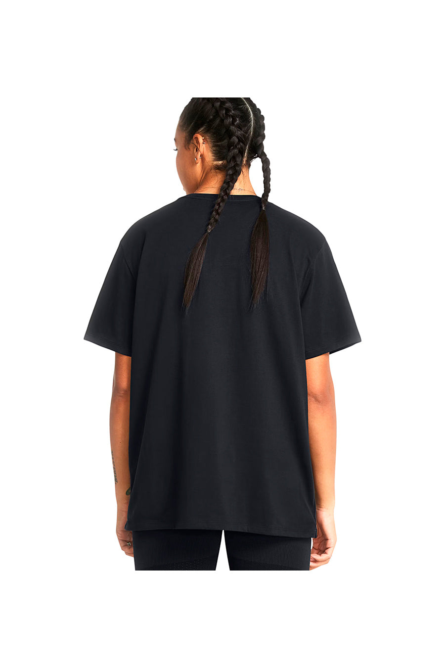 Maglia a maniche corte nero Under Armour Campus Oversize