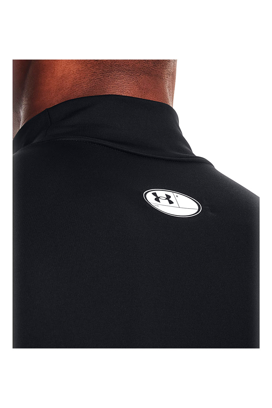 Maglia Nera ColdGear Under Armour Compression Mock