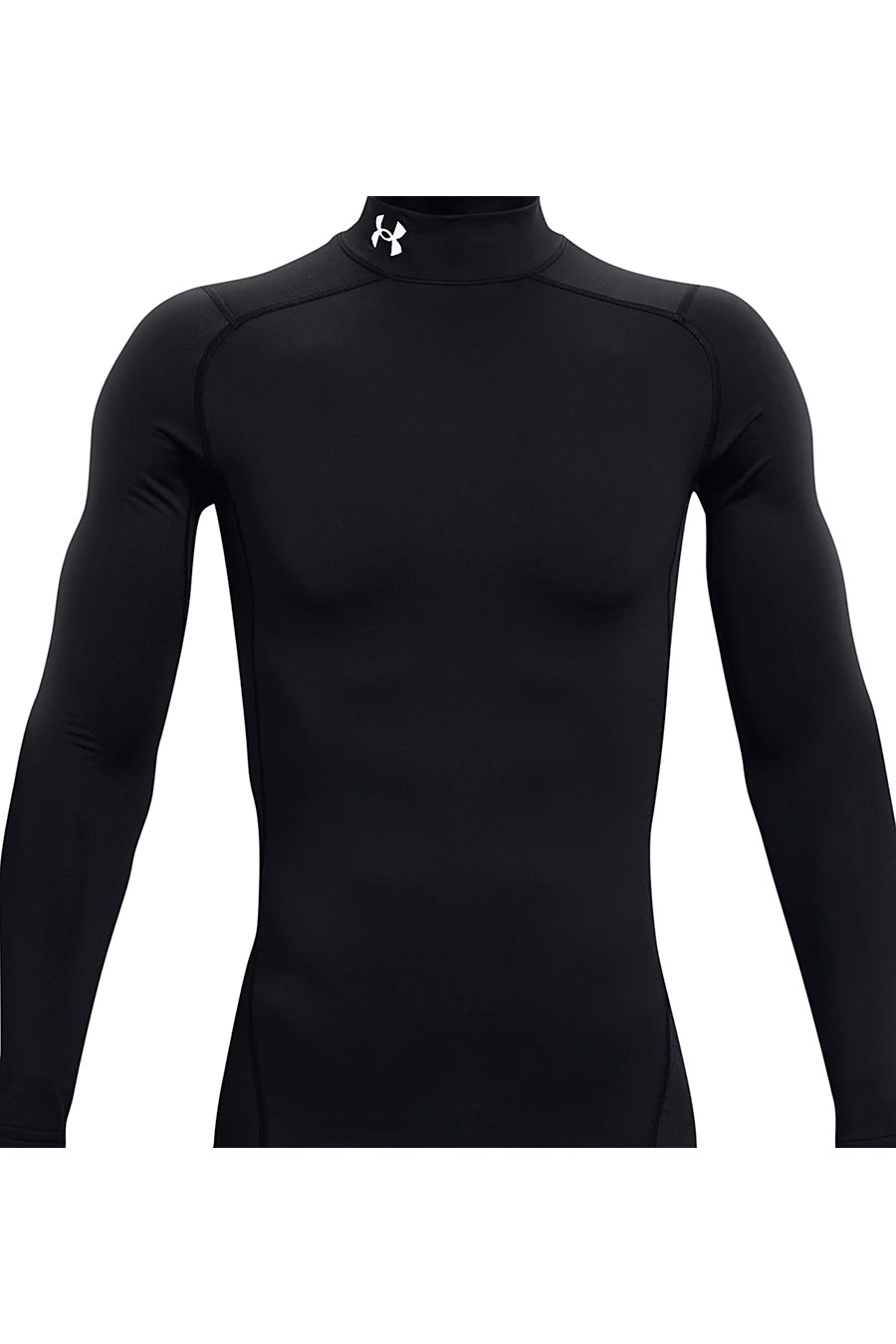 Maglia Nera ColdGear Under Armour Compression Mock