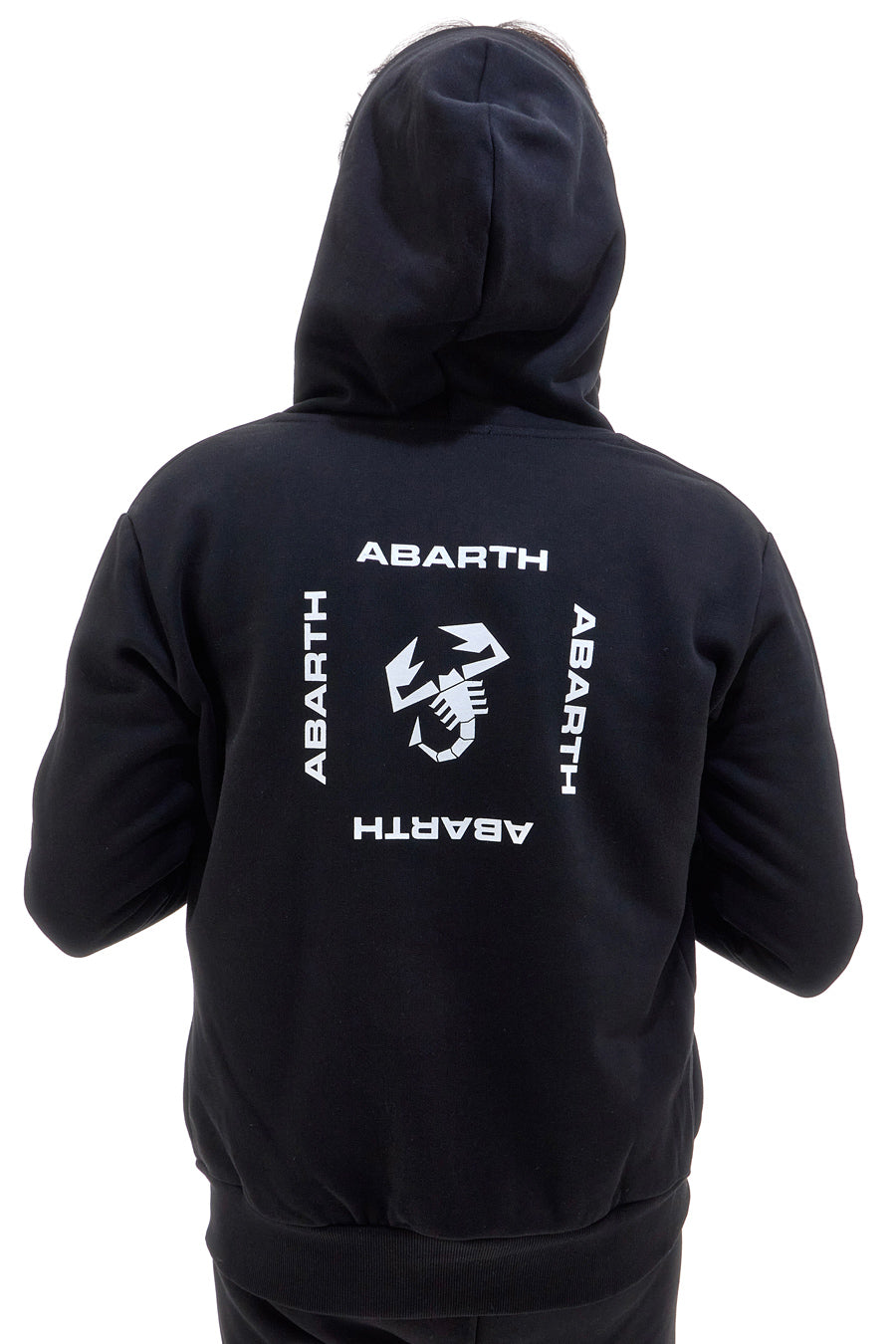 Schwarzes Kapuzenpullover ABARTH AH25FW378