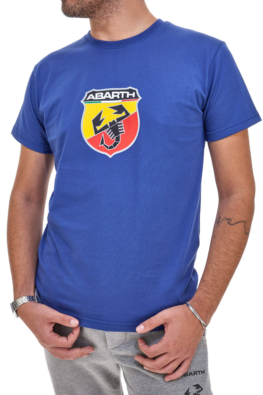 T-Shirt Blu Made In Italy Abarth AH25FW492