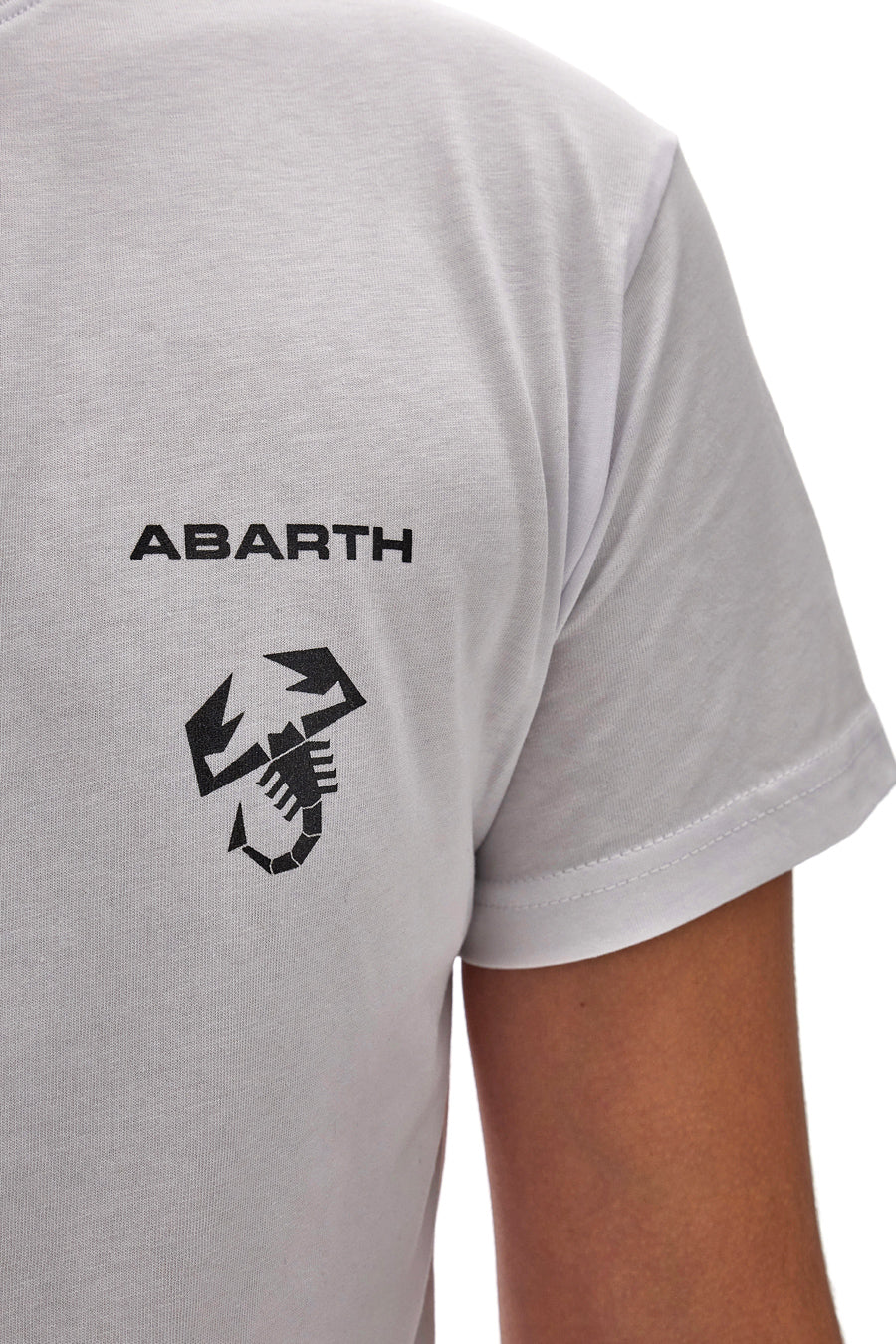 T-Shirt Bianca Made In Italy Abarth AH25FW312