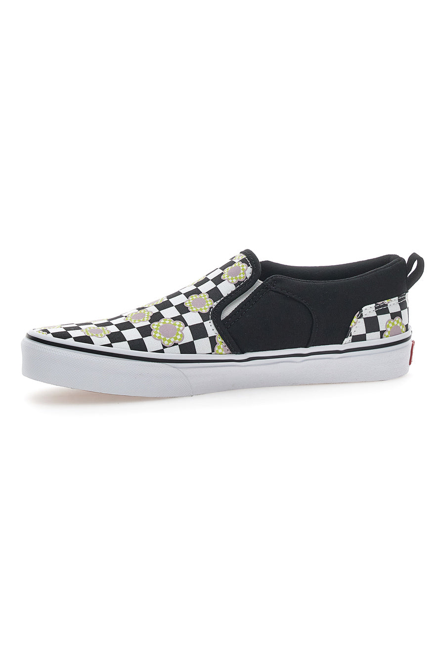 Sneakers Slip-on Vans Asher Nere e Bianche