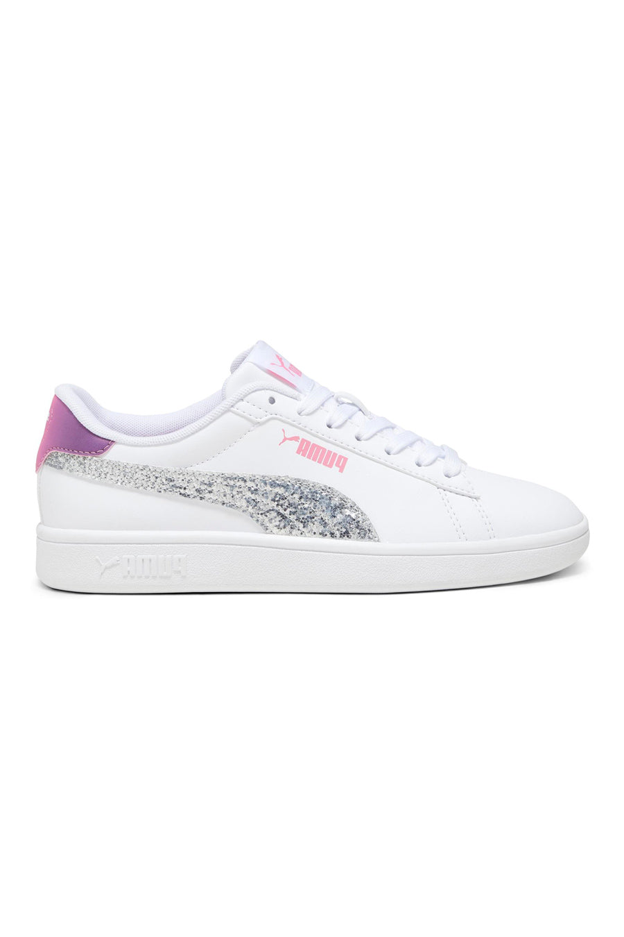 Sneakers Puma Smash 3.0 L Star Glo Jr Bianche