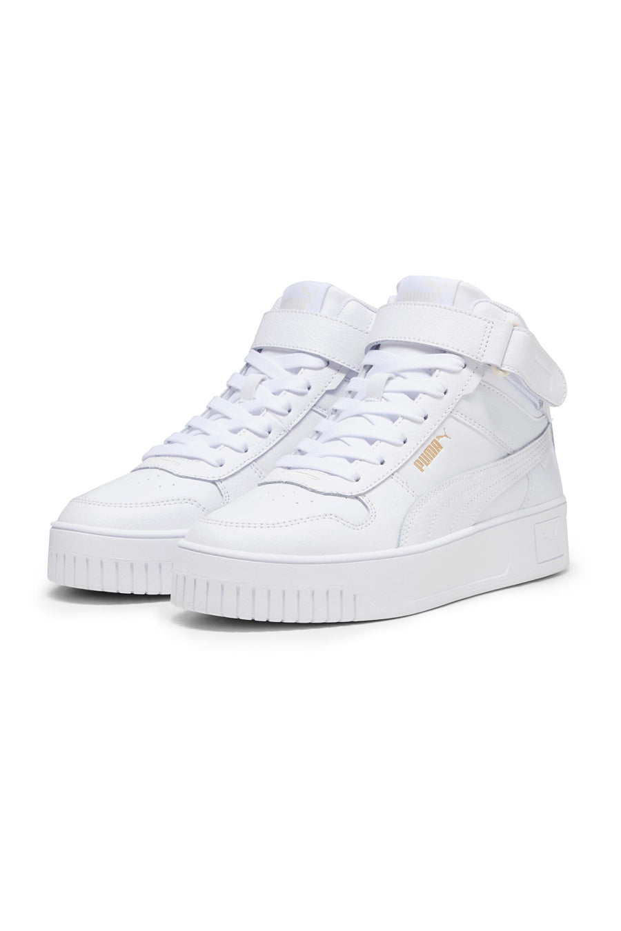 Sneakers Mid-Cut Puma Carina Street Mid Bianche