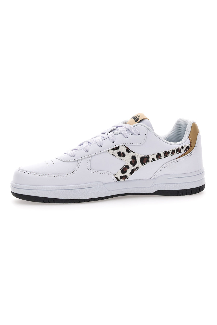 Sneakers Bianche Diadora Raptor Low Leopard