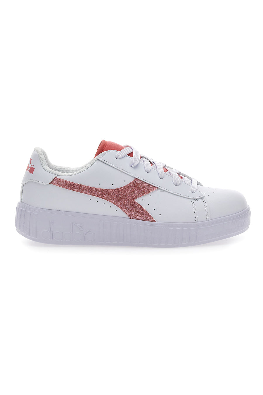 Sneakers Diadora Game Step P Lacquered GS Bianche