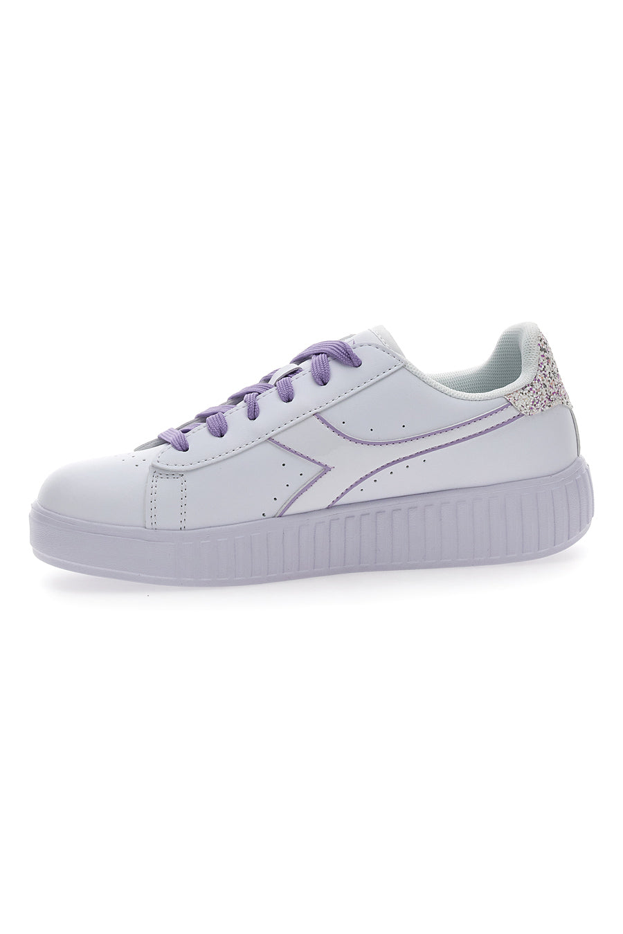 Sneakers Diadora Game Step P Sparkly GS Bianche