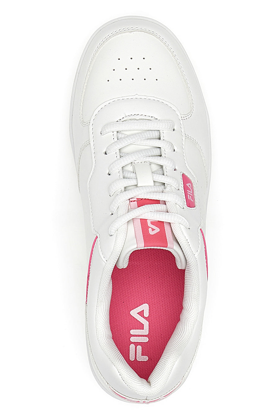 Fila scarpe rosa e fashion bianche