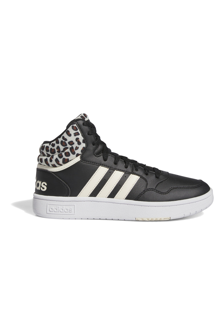 Sneakers Nere e Bianche Mid-Cut Adidas Hoops 3 Mid W