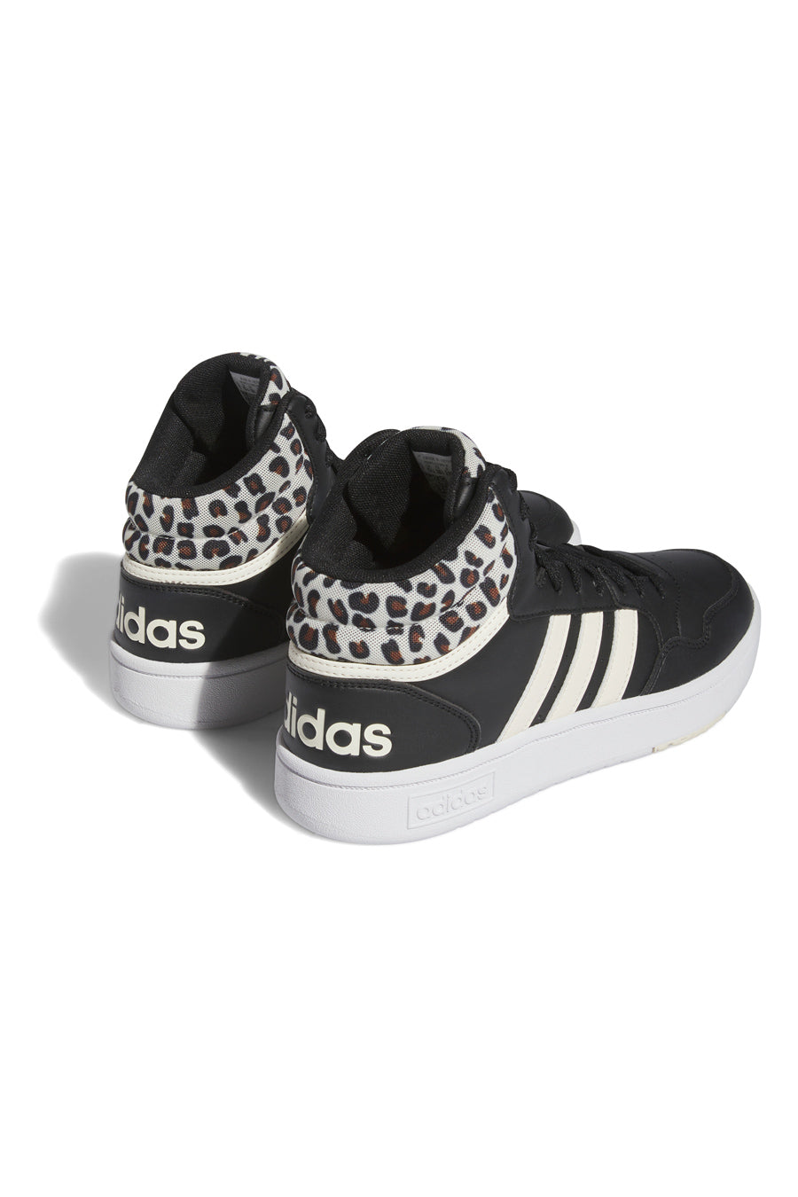 Sneakers Nere e Bianche Mid-Cut Adidas Hoops 3 Mid W