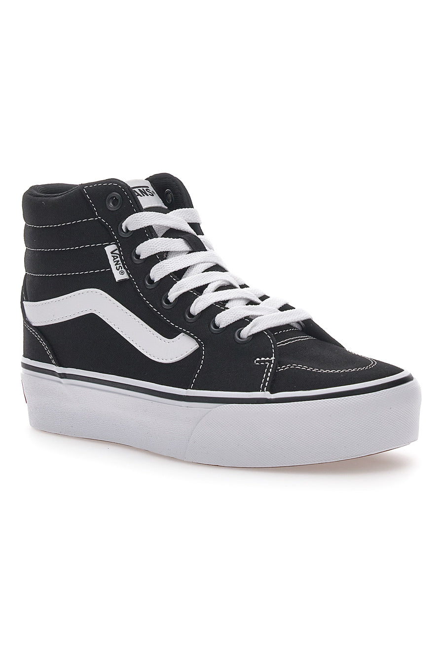 Sneakers Nere e Bianche Mid-cut Vans Filmore Hi Platform