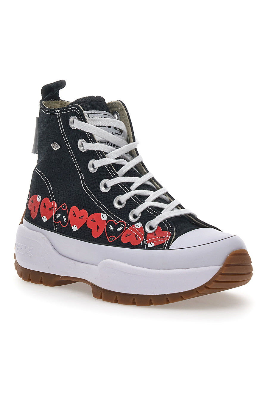 Sneakers Mid-Cut British Knights Kaya Mid Fly Nere