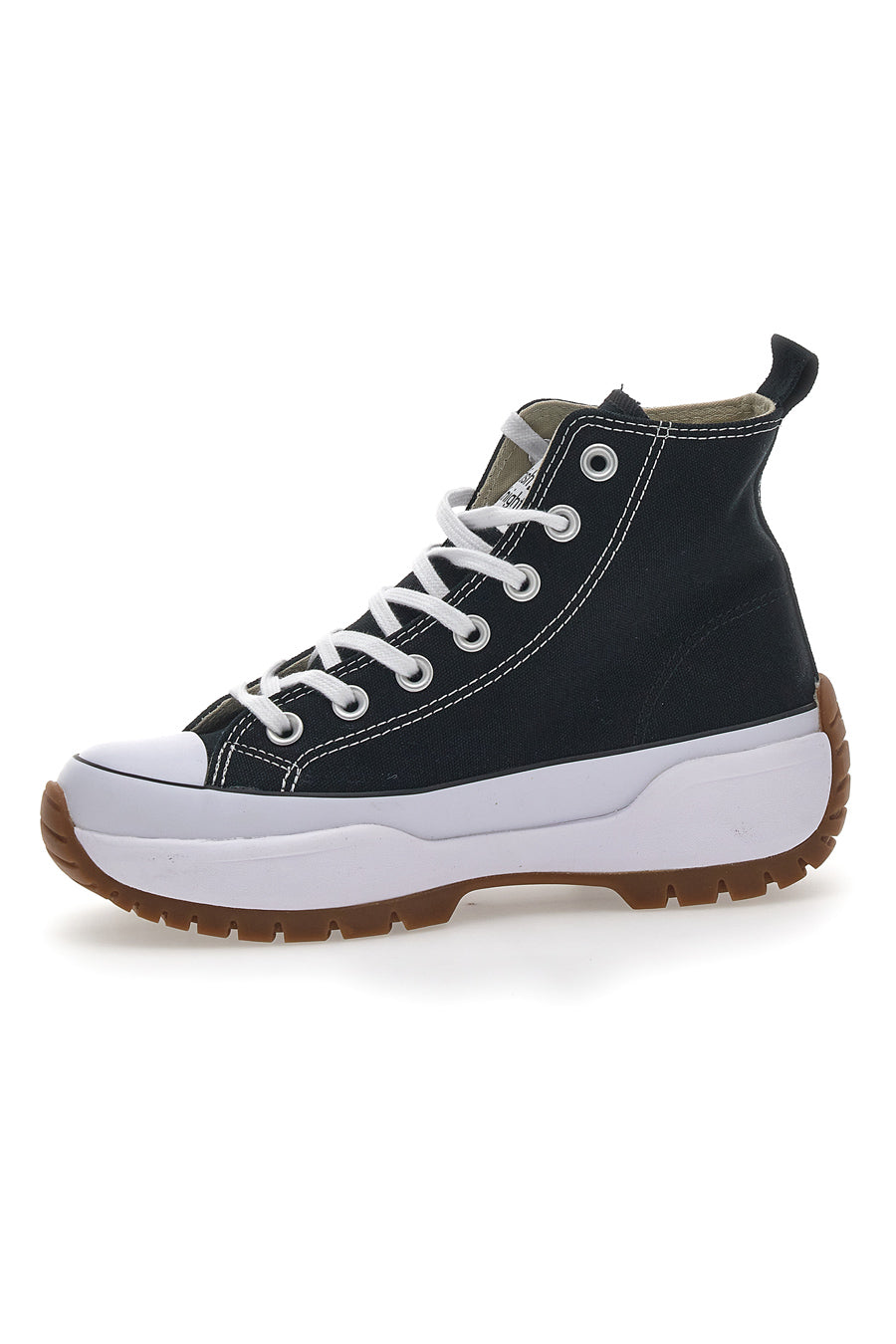 Sneakers Mid-Cut in Tela British Knights Kaya Mid Fly Nere