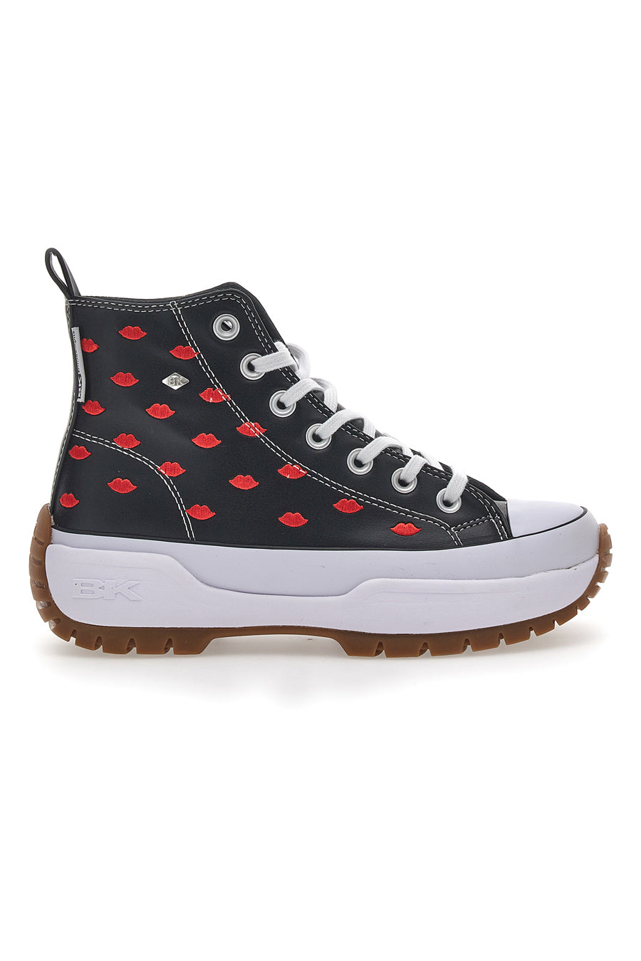 Sneakers Platform British Knights Kaya Mid Fly Nero