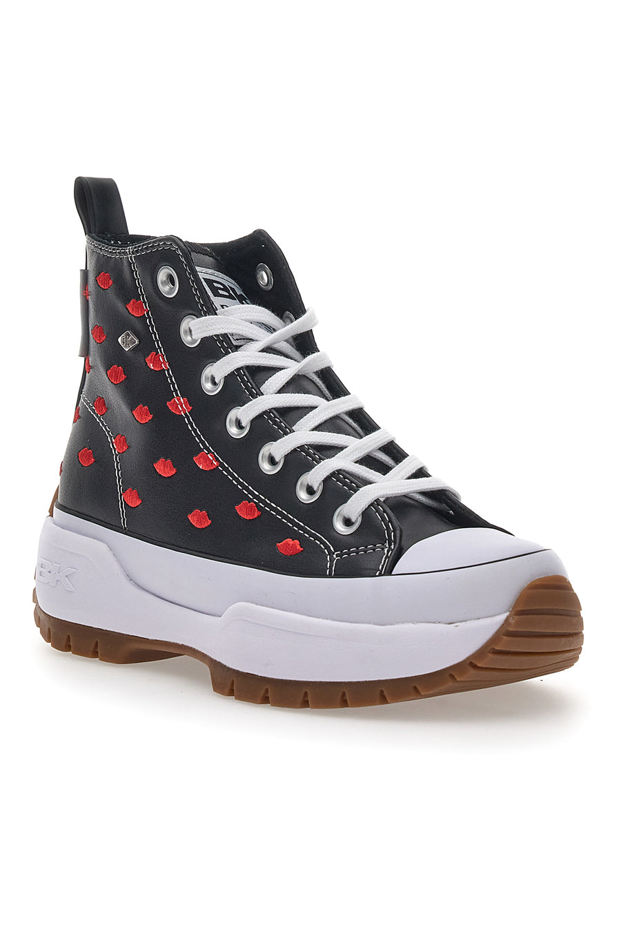 Sneakers Platform British Knights Kaya Mid Fly Nero