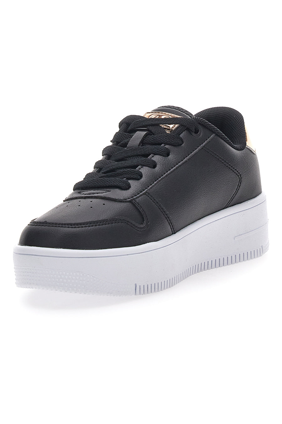 Sneakers Con Flatform Nere Champion Rebound Plat Metal