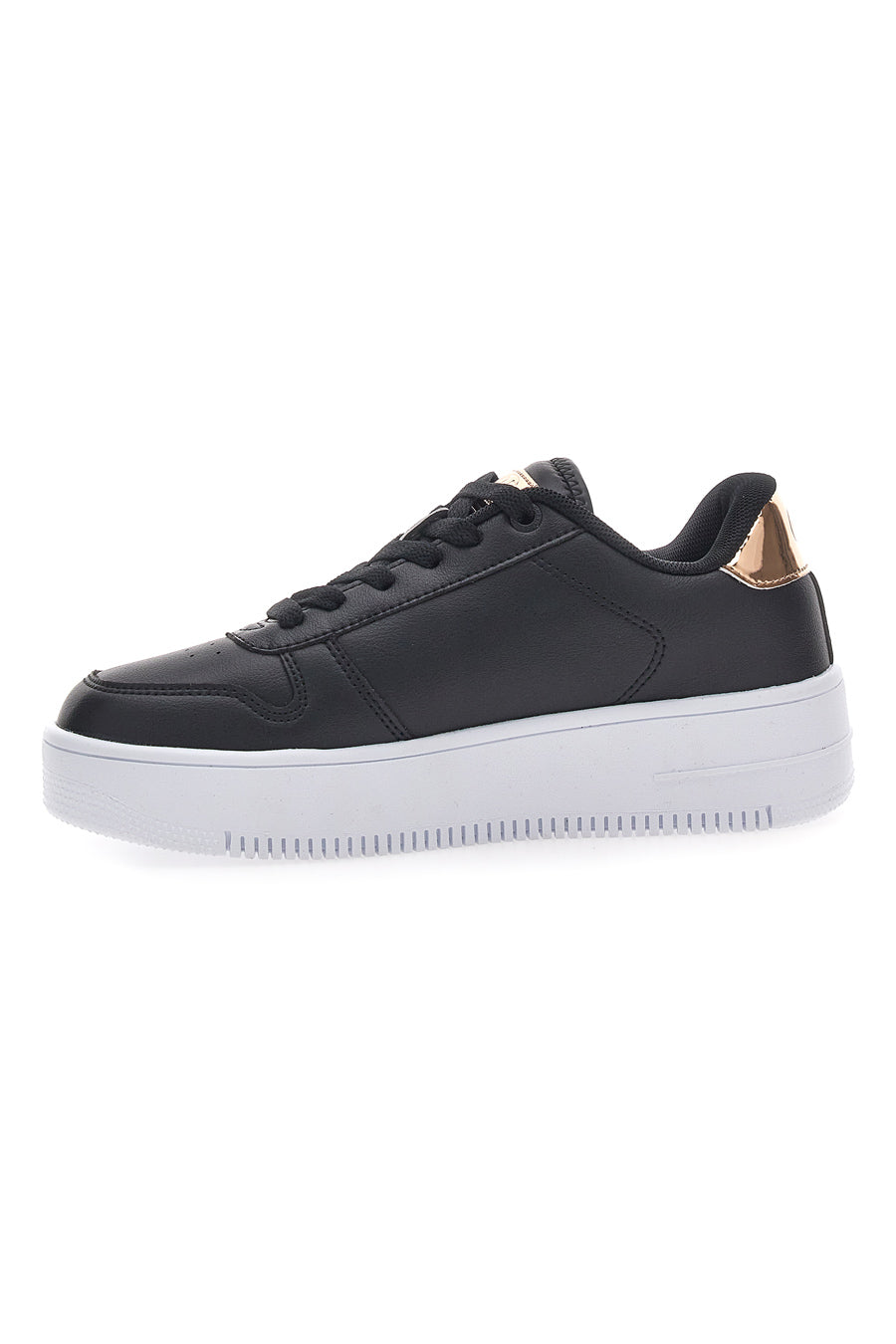 Sneakers Con Flatform Nere Champion Rebound Plat Metal