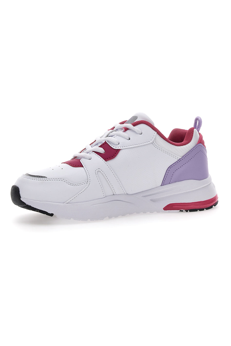 Sneakers Bianche e Fucsia Champion Ramp Up Pu G Gs