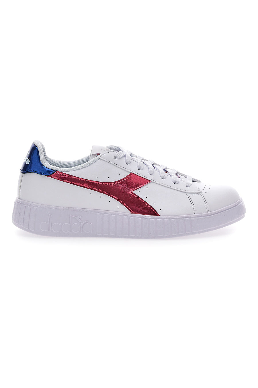 Sneakers Bianche con Lacci Diadora Step P Teatime