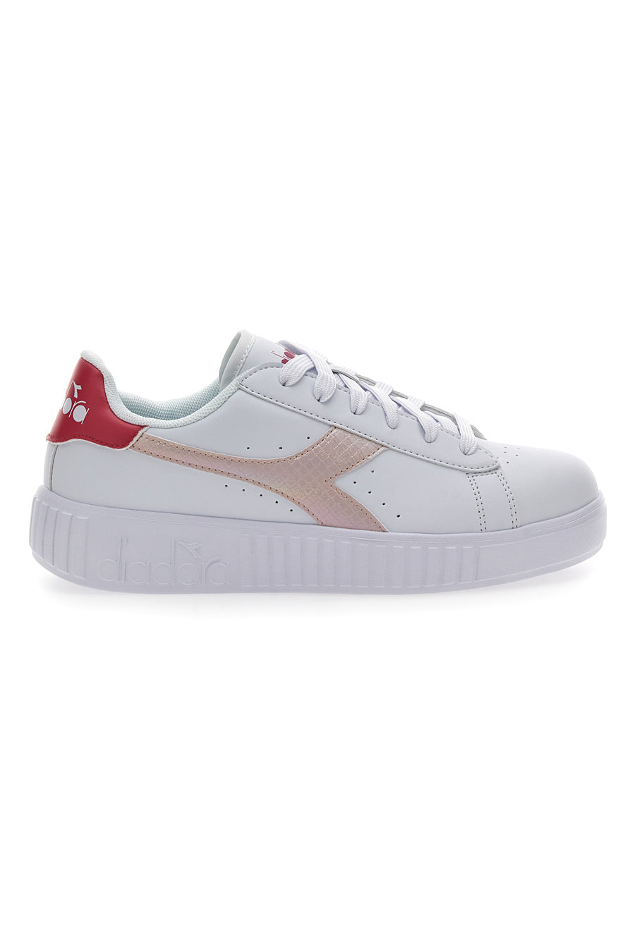 Sneakers con Lacci Bianche Diadora Game Step GS Glazed