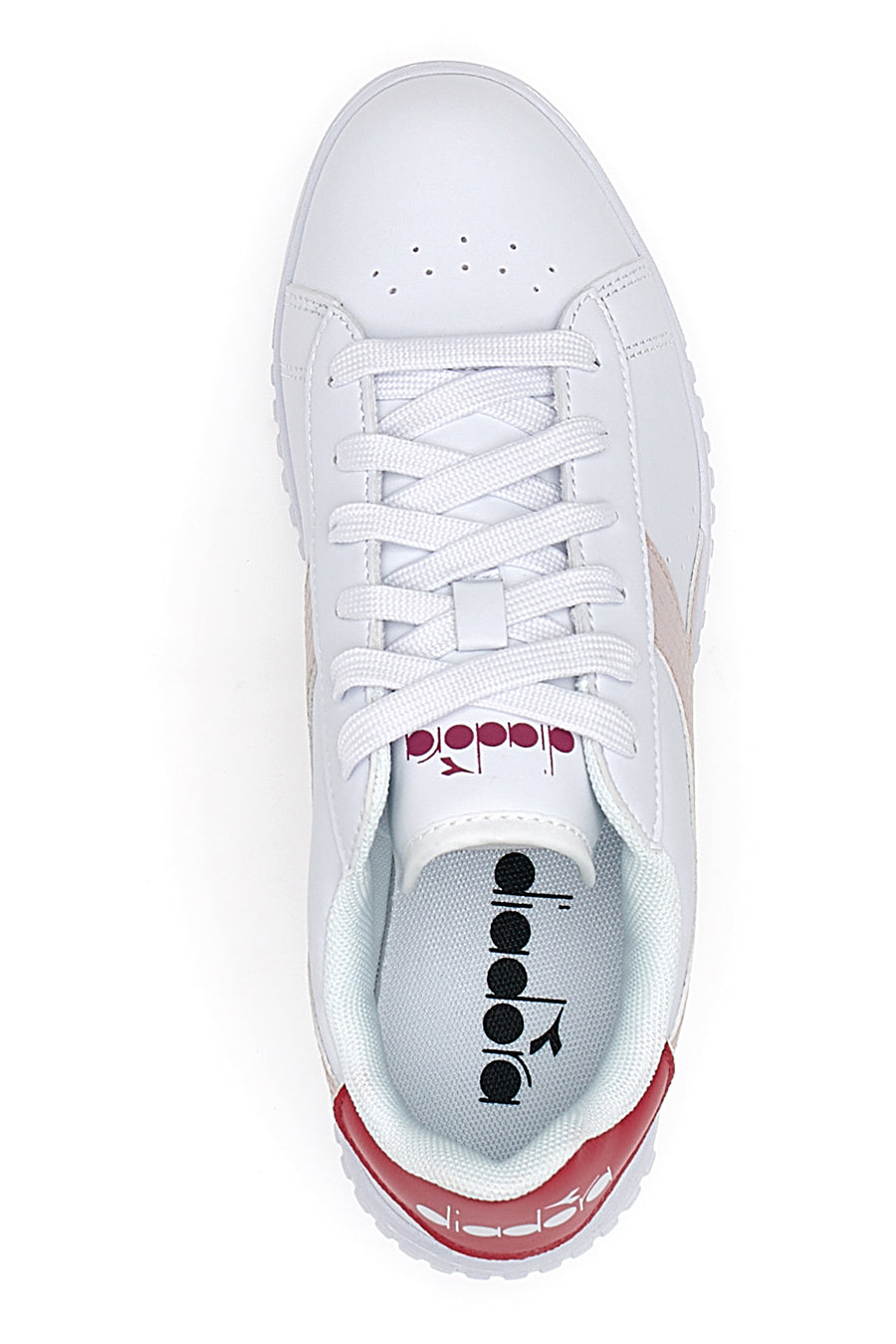 Sneakers con Lacci Bianche Diadora Game Step GS Glazed